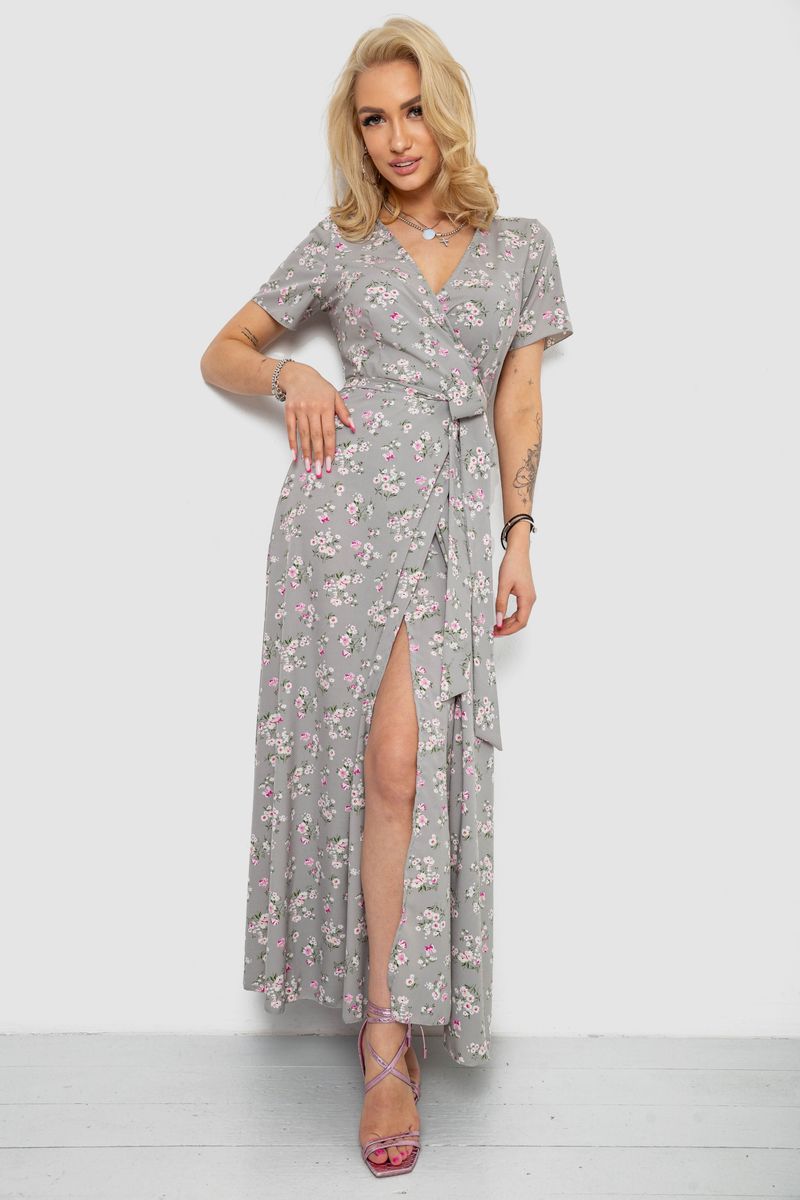 Сарафан с цветочным принтом