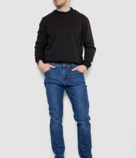 Джинсы мужские демисезонные, цвет синий, 243R8051