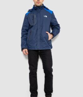 Куртка мужская демисезонная с капюшоном, цвет синий, 244RL-2515AL