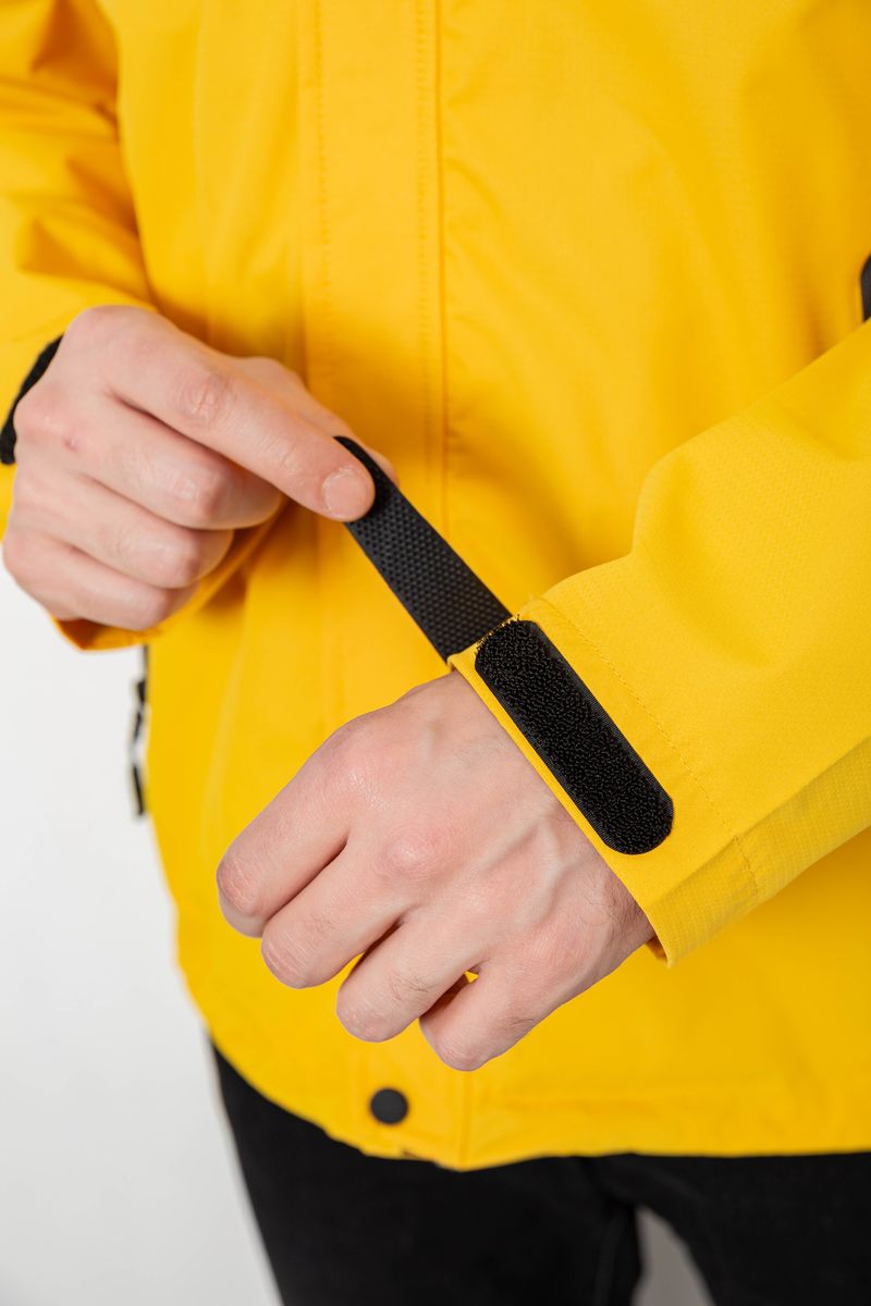 Куртка мужская демисезонная с капюшоном, цвет желтый, 244RL-2515AL — изображение 6