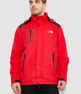 Куртка мужская демисезонная с капюшоном, цвет красный, 244RL-2515AL