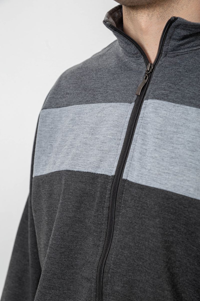 Спортивный костюм мужской, цвет серый, 244R9160 — изображение 5