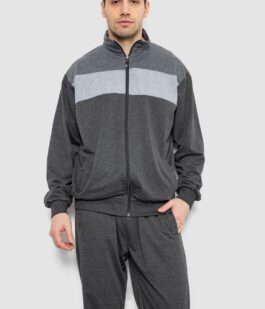 Спортивный костюм мужской, цвет серый, 244R9160