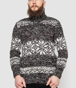 Свитер мужской, цвет коричневый, 214R10321