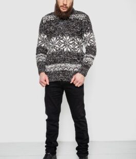 Свитер мужской, цвет коричневый, 214R10321