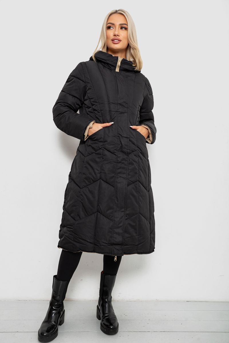 Куртка женская двусторонняя зимняя