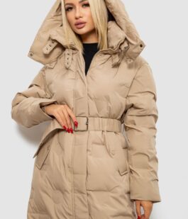 Куртка женская зимняя, цвет бежевый, 244R5609