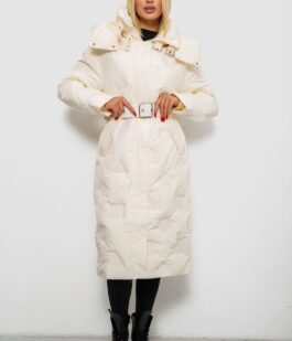 Куртка женская зимняя, цвет молочный, 244R5609