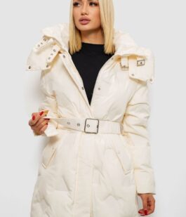 Куртка женская зимняя, цвет молочный, 244R5609