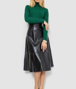 Гольф женский однотонный, цвет зеленый, 204R043