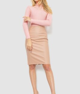 Гольф женский однотонный, цвет светло-розовый, 204R043