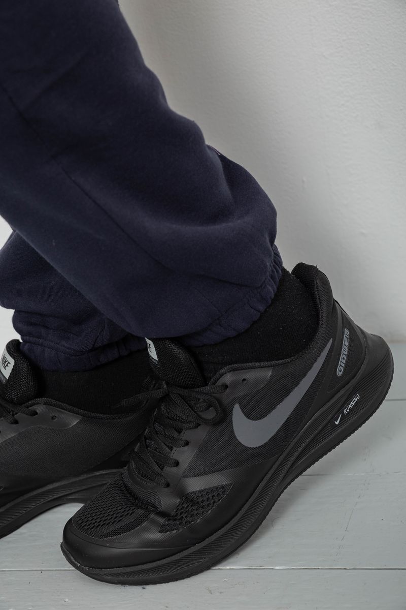 Спортивные штаны мужские на флисе, цвет синий, 129RA9997 — изображение 6