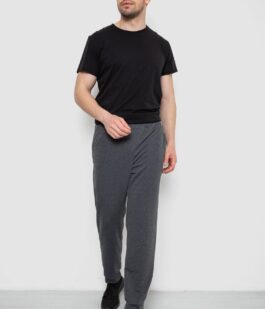 Спортивные штаны мужские, цвет серый, 238R122