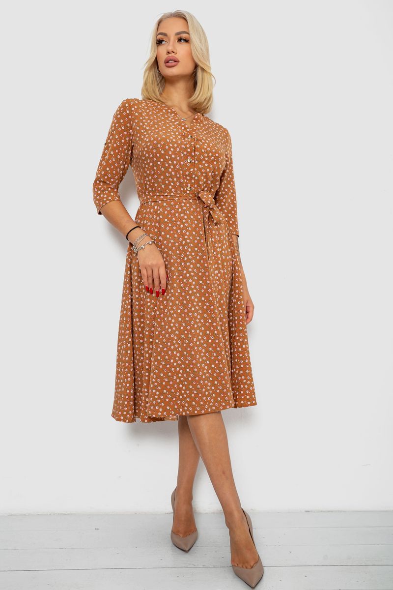 Платье софт с принтом