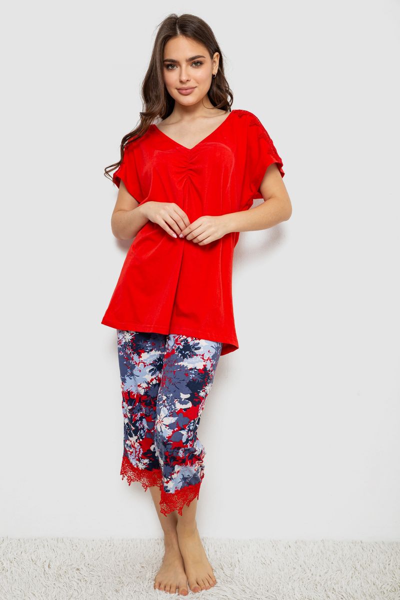 Пижама женская с принтом