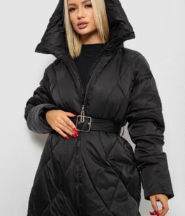 Куртка женская зимняя, цвет черный, 244R5618