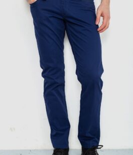 Брюки мужские, цвет синий, 182R2038
