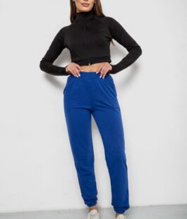 Спортивные штаны женские, цвет синий, 238R345-1