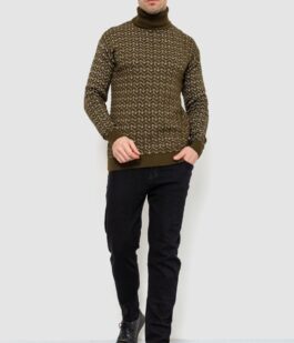 Гольф мужской, цвет хаки, 161R911