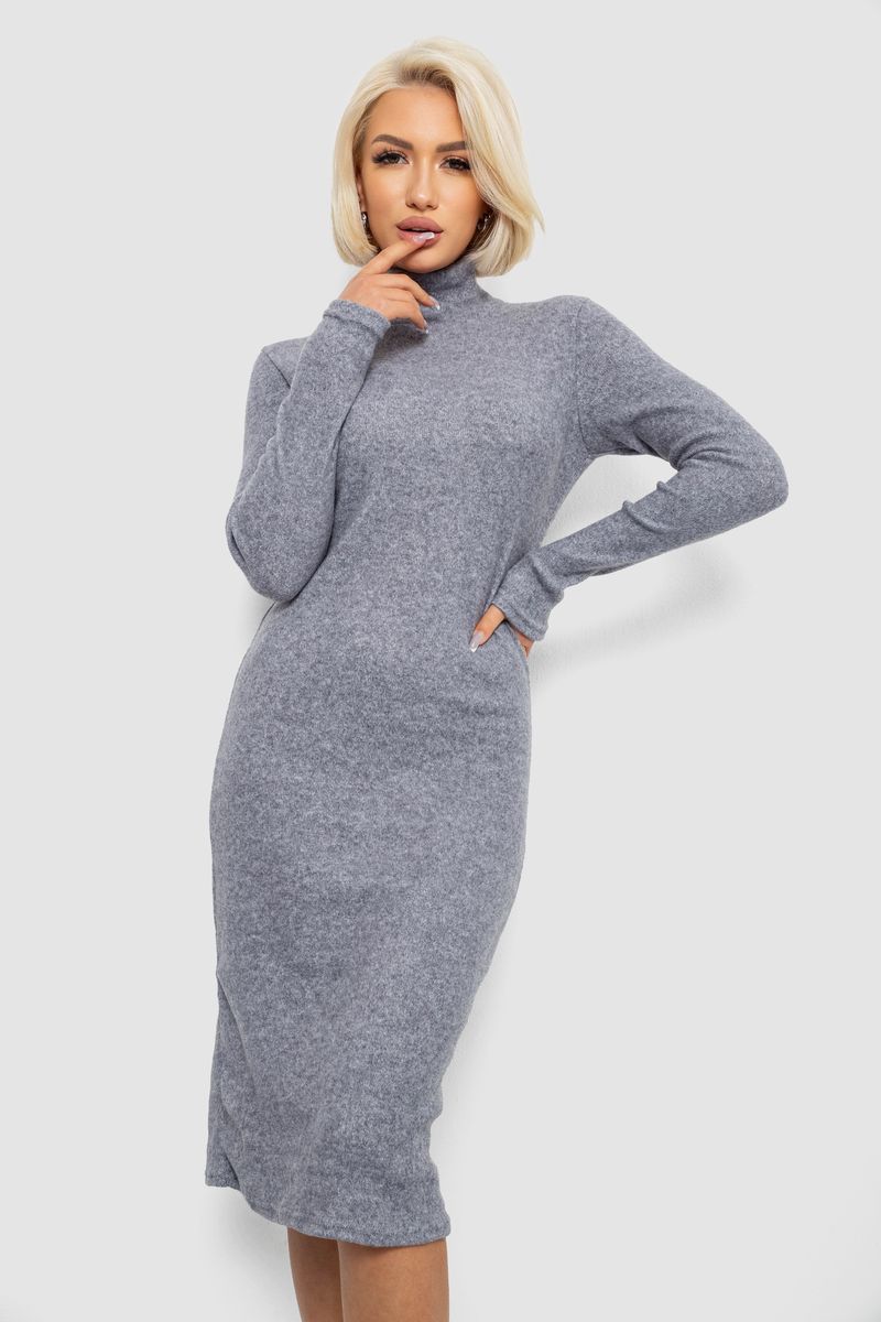 Платье повседневное утепленное