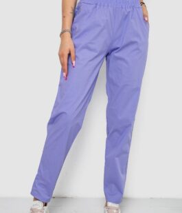 Брюки женские, цвет сиреневый, 238R316