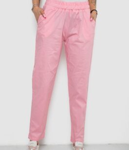 Брюки женские, цвет розовый, 238R316