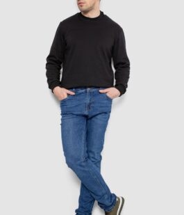 Джинсы мужские демисезонные, цвет синий, 243R8048