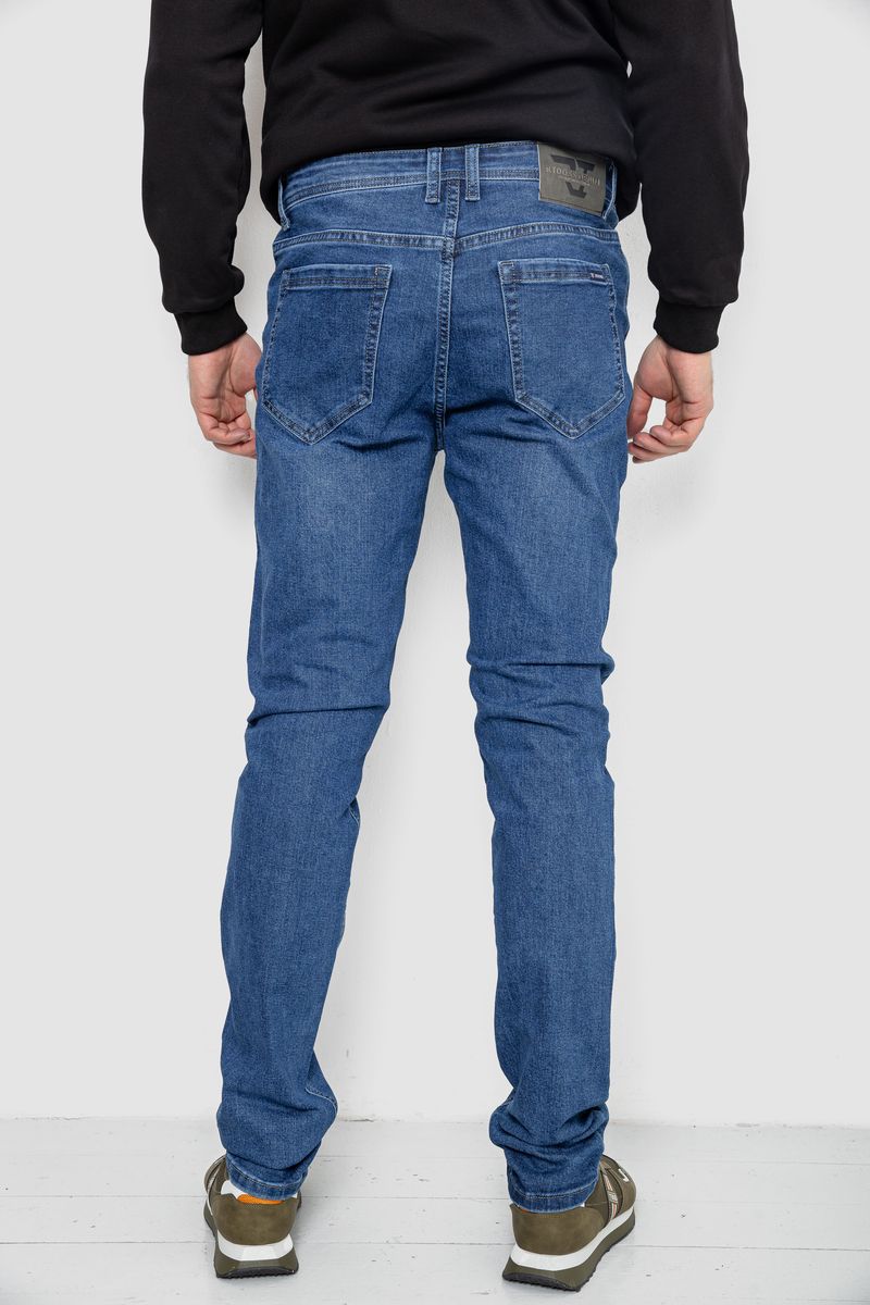 Джинсы мужские демисезонные, цвет синий, 243R8048 — изображение 4