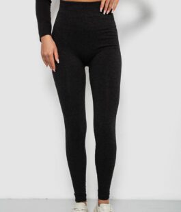 Лосины утепленные на меху, цвет серый, 139RB936