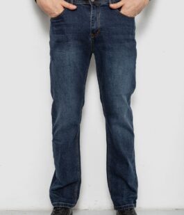Джинсы мужские прямого кроя, цвет синий, 244R9903