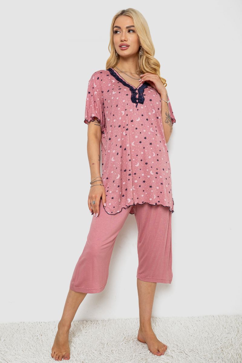 Пижама женская с принтом