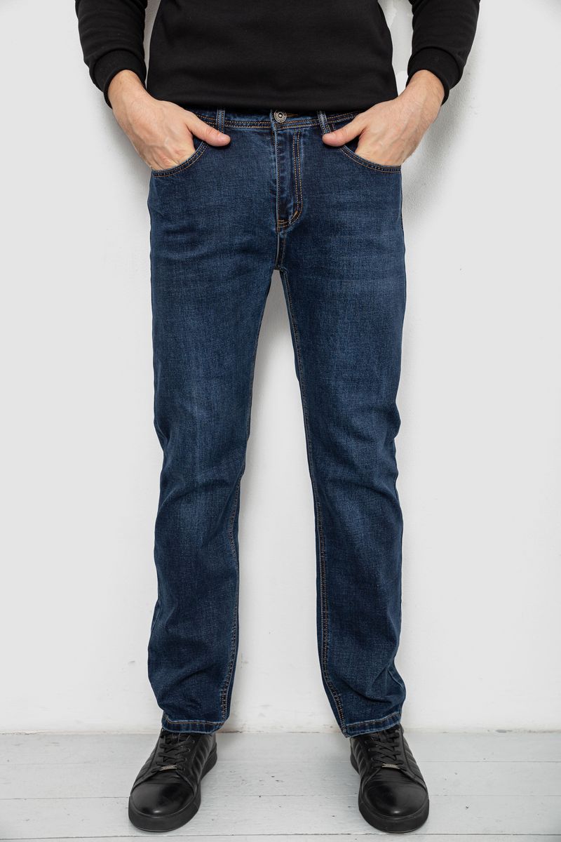 Джинсы мужские прямого кроя