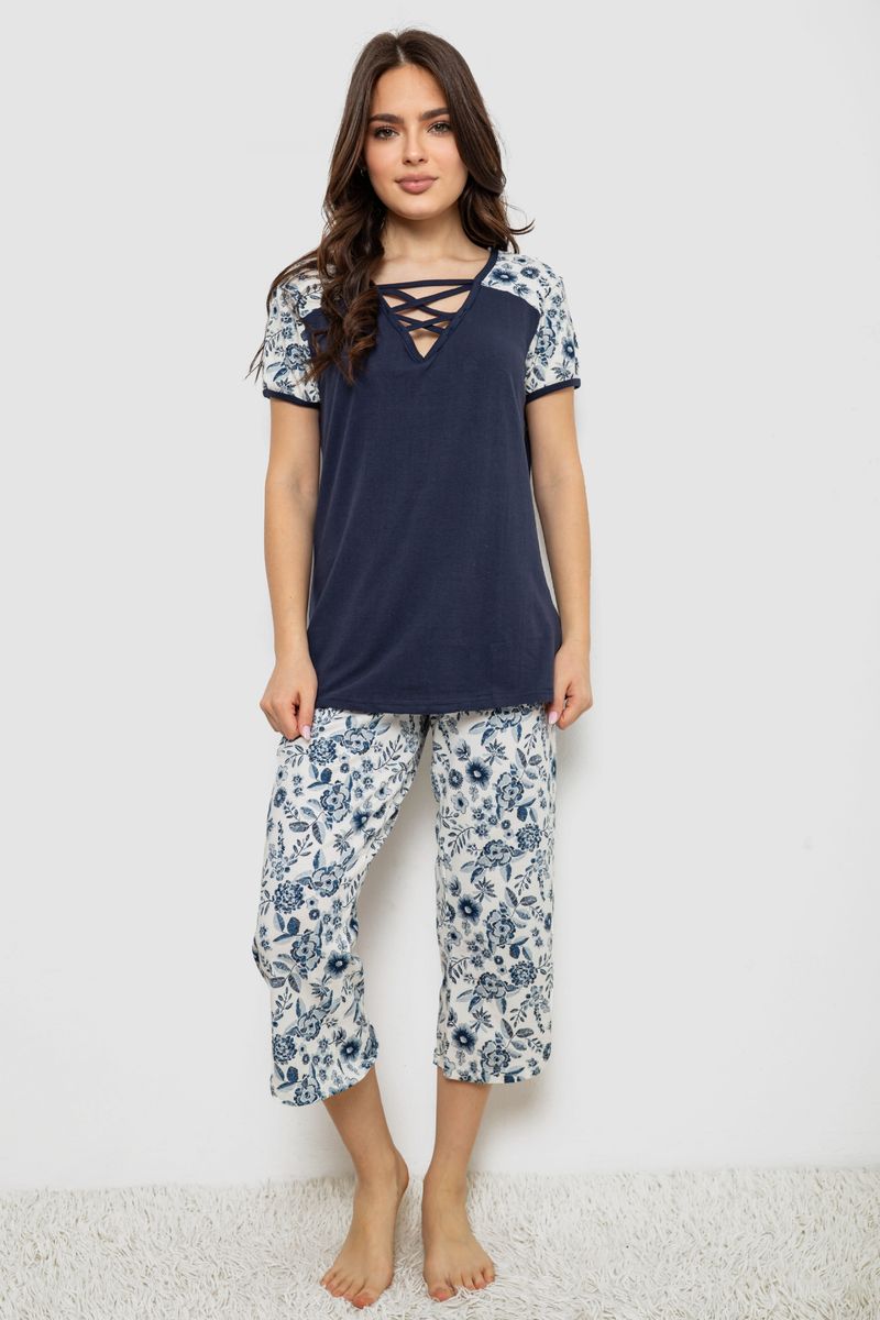 Пижама женская с принтом