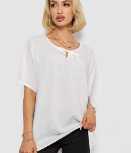 Блуза, цвет молочный, 244RM207