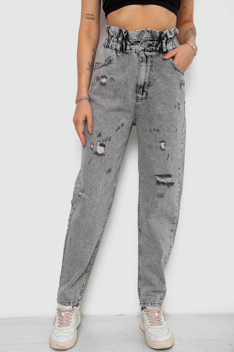 Джинсы женские Mom-fit