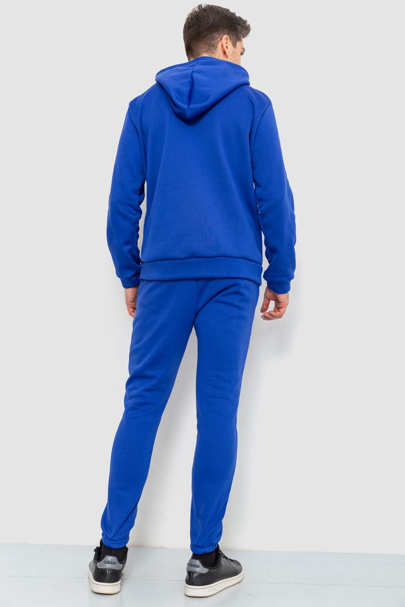 Спортивный костюм мужской на флисе, цвет электрик, 238R57160 — изображение 5
