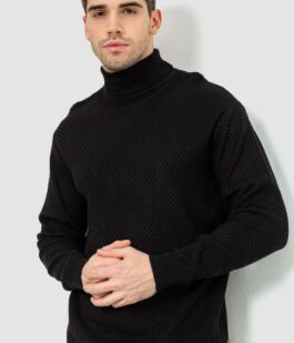 Гольф мужской, цвет черный, 161R845