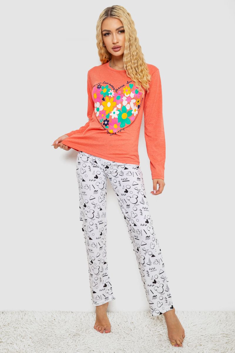 Пижама женская с принтом