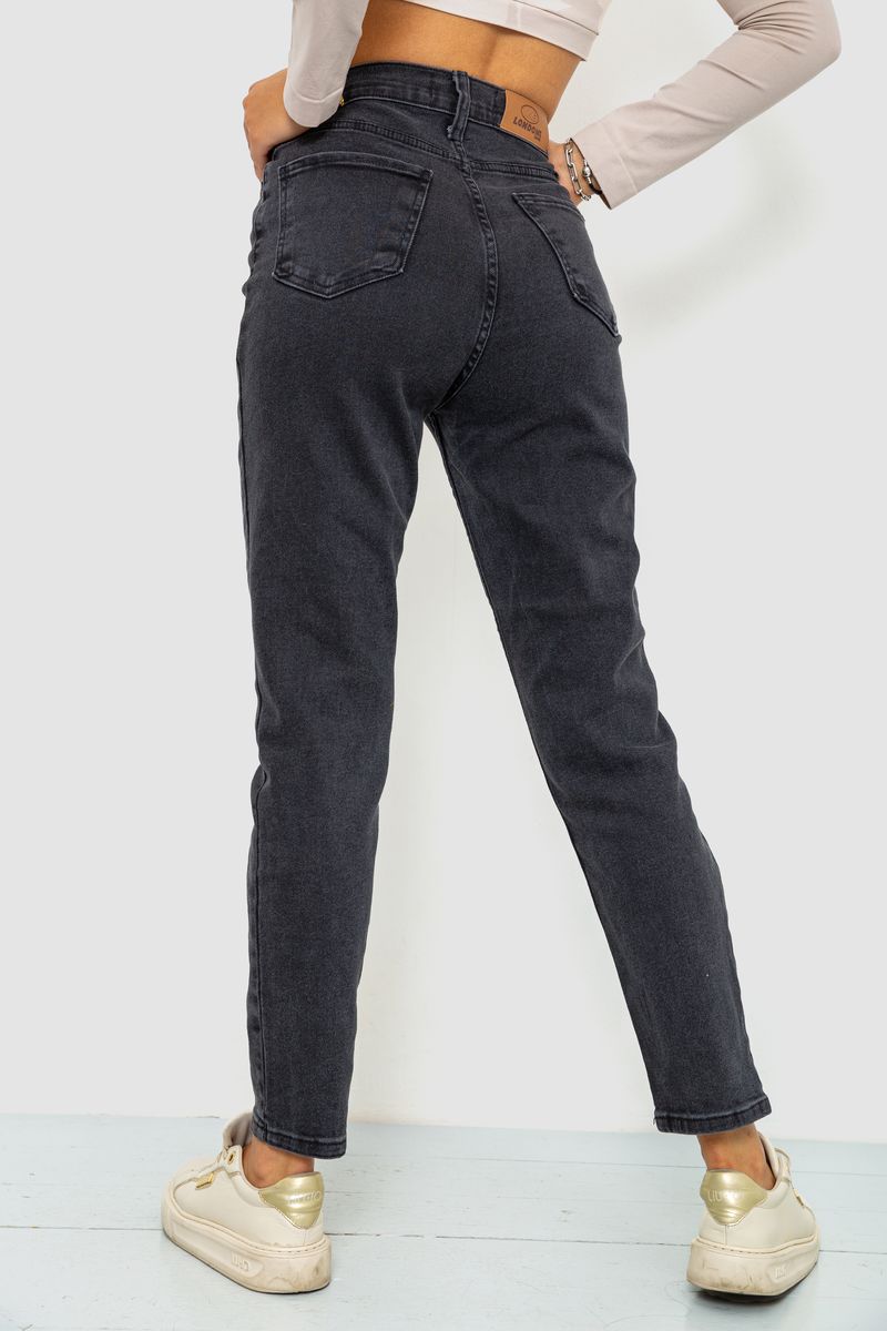 Джинсы женские, цвет черный, 244R163-449 — изображение 4