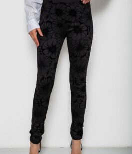 Лосины однотонные, цвет черный, 238R327-3