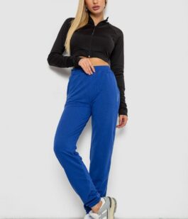 Спортивные штаны женские, цвет синий, 238R325