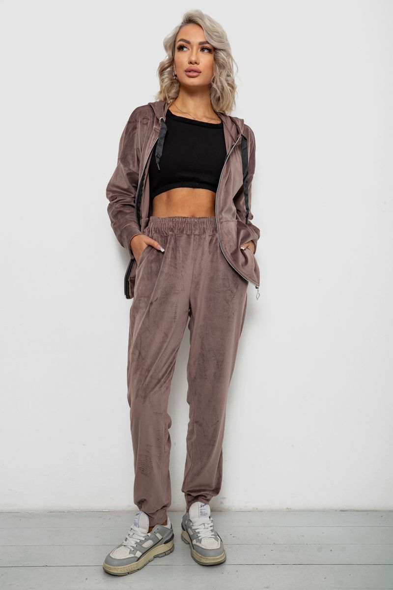 Спортивный костюм женский велюровый