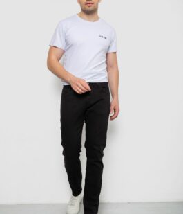 Джинсы мужские, цвет черный, 244R8346