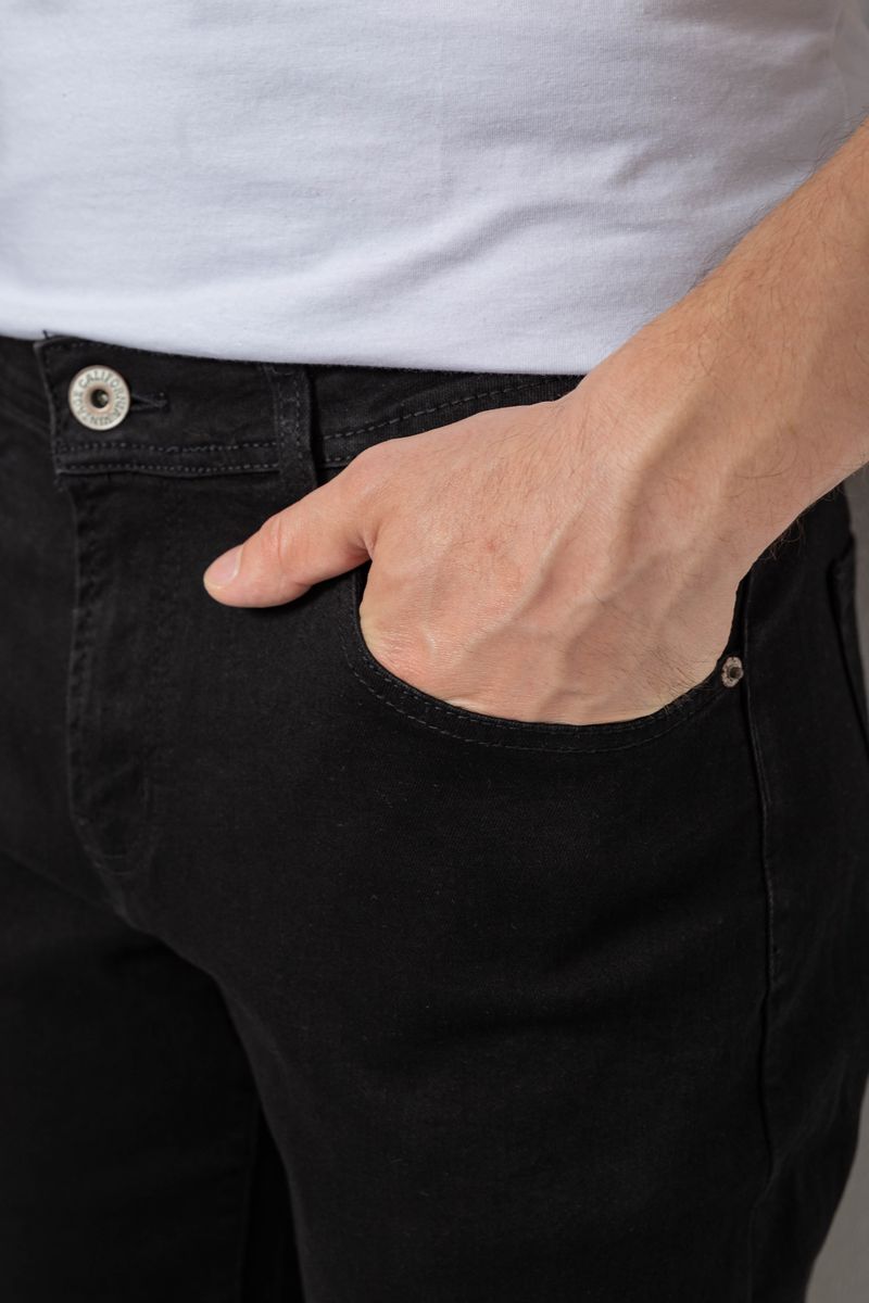 Джинсы мужские, цвет черный, 244R8346 — изображение 5