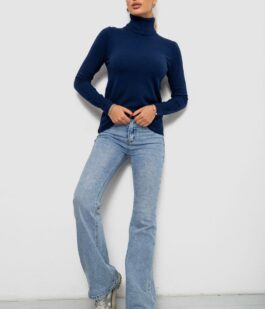 Гольф женский однотонный, цвет синий, 204R921