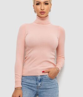 Гольф женский однотонный, цвет розовый, 204R921