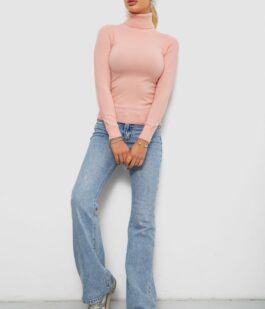 Гольф женский однотонный, цвет розовый, 204R921