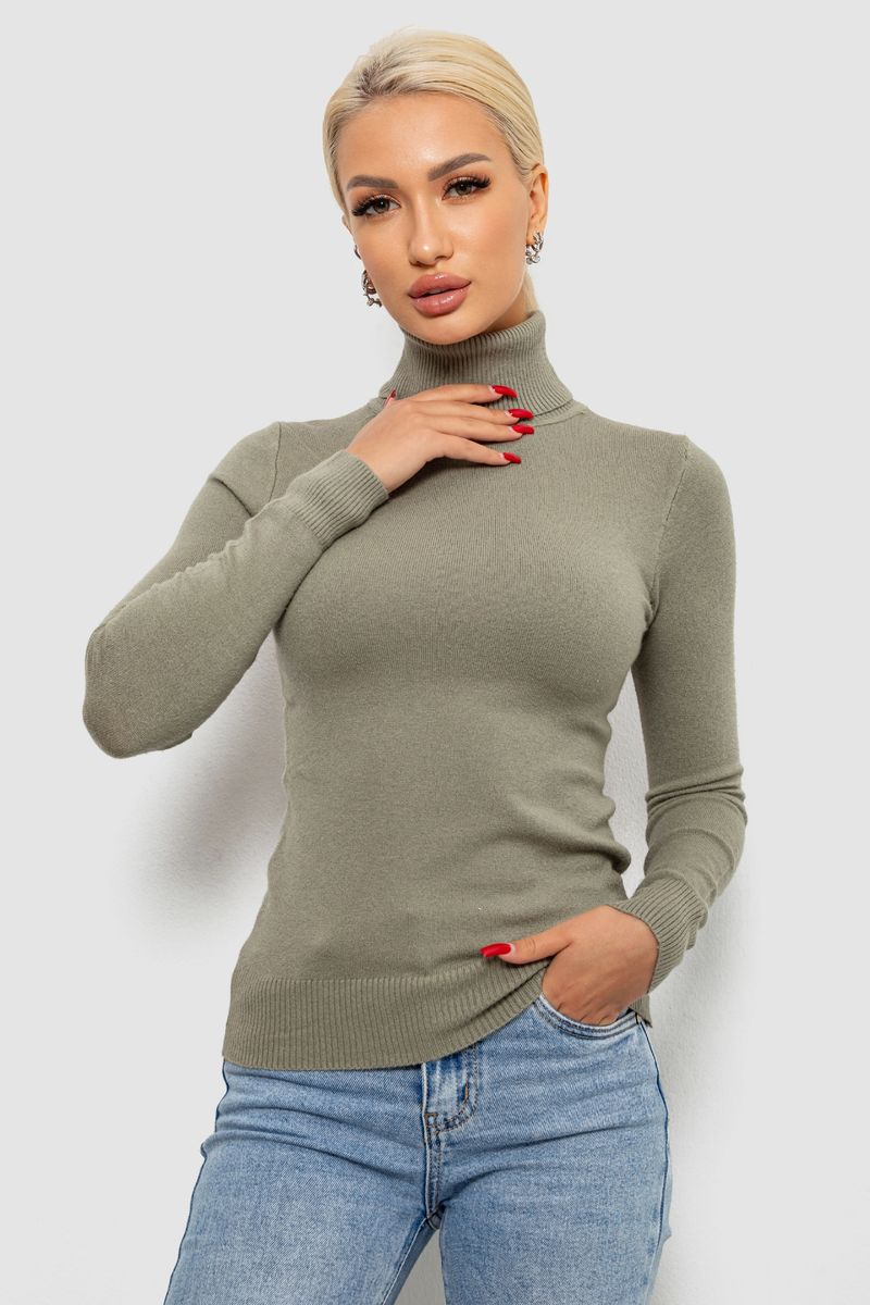 Гольф женский однотонный