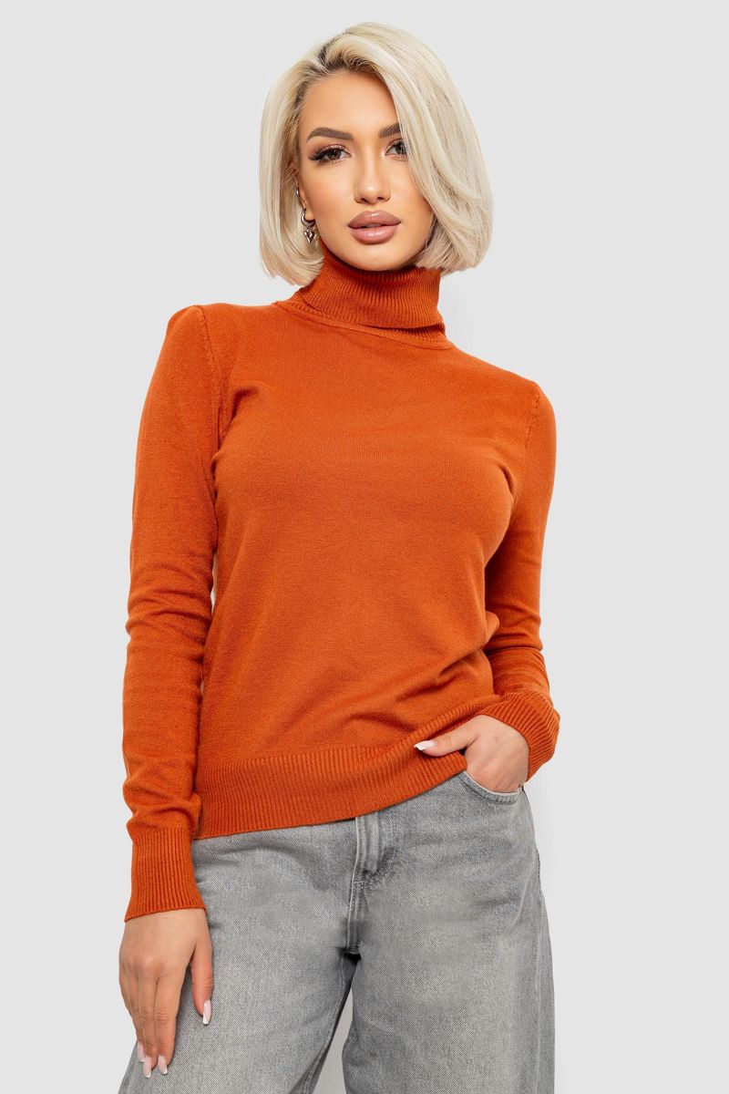 Гольф женский однотонный