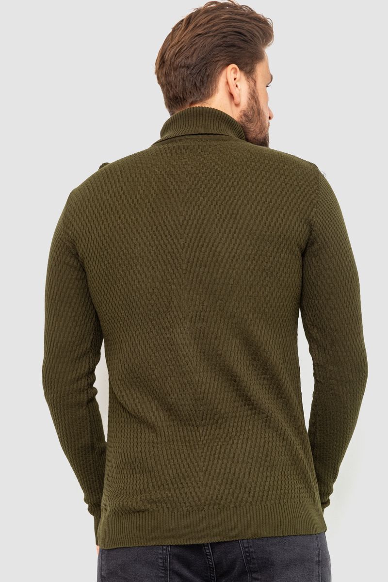 Гольф мужской, цвет хаки, 161R857 — изображение 4